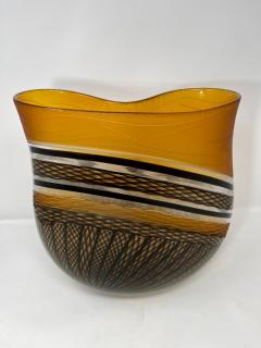 Murano 1 of 1 Amber Glass Vase by Schiavon - 2748916