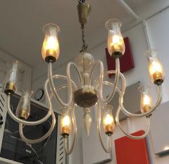 Murano 8 Light Refined Chandelier - 416078