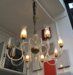 Murano 8 Light Refined Chandelier - 416079