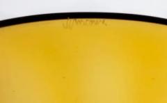 Murano Amber and Clear Glass Vase or Candleholder Acquired at Luxury Living - 4045386