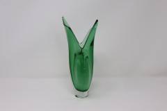 Murano Artistic Glass Vase by Flavio Poli for Seguso Italy 1960s - 3790363