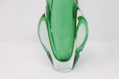 Murano Artistic Glass Vase by Flavio Poli for Seguso Italy 1960s - 3790365