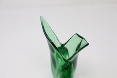 Murano Artistic Glass Vase by Flavio Poli for Seguso Italy 1960s - 3790369