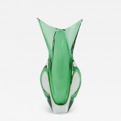 Murano Artistic Glass Vase by Flavio Poli for Seguso Italy 1960s - 3792407