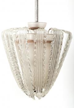 Murano Blown Cascading Leaf Lantern 1940 s - 4096181