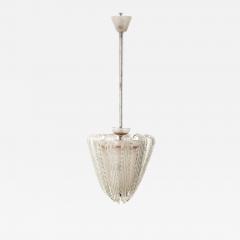 Murano Blown Cascading Leaf Lantern 1940 s - 4099754