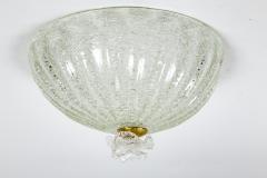 Murano Blown Dome Shaped Flushmount or Pendant 2 Available - 2819450