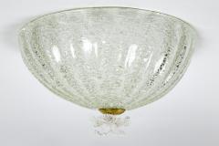 Murano Blown Dome Shaped Flushmount or Pendant 2 Available - 2819453