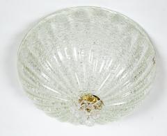 Murano Blown Dome Shaped Flushmount or Pendant 2 Available - 2819456