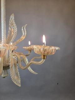 Murano Chandelier With 8 Lights Italy - 4518688