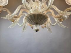 Murano Chandelier With 8 Lights Italy - 4518689