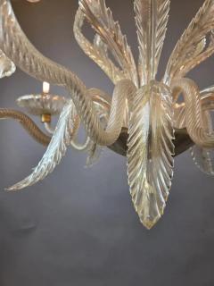 Murano Chandelier With 8 Lights Italy - 4518690