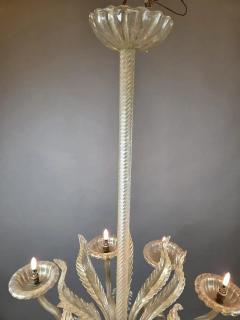 Murano Chandelier With 8 Lights Italy - 4518691