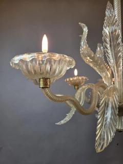 Murano Chandelier With 8 Lights Italy - 4518692