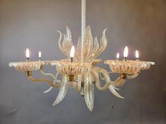 Murano Chandelier With 8 Lights Italy - 4519378
