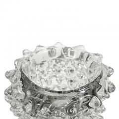 Murano Clear Glass Rostrate Vase - 3234065