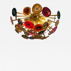 Murano Glass Agate Ceiling Light - 3981526
