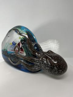 Murano Glass Aquarium with Octopus - 3242019