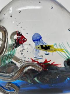 Murano Glass Aquarium with Octopus - 3242022