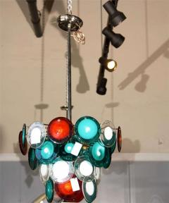 Murano Glass Art Deco Style Glass Disc Fixture - 3012985