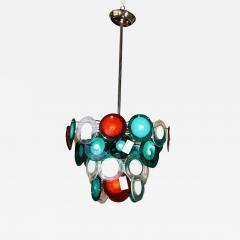 Murano Glass Art Deco Style Glass Disc Fixture - 3019334