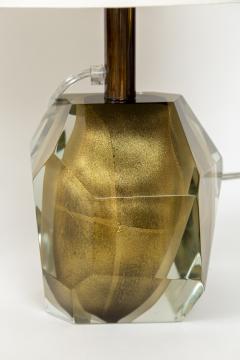 Murano Glass Bronze Rock Lamps Contemporary - 3692771