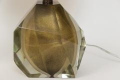Murano Glass Bronze Rock Lamps Contemporary - 3692834