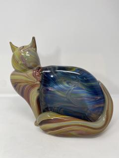 Murano Glass Cat by Zanetti - 2122446