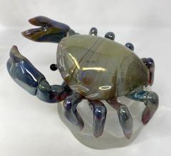 Murano Glass Crab by Oscar Zanetti - 4576285