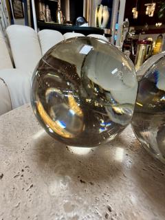 Murano Glass Decorative Spheres Set of 4  - 4734796