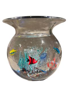 Murano Glass Fish Bowl by Raffaeli - 2859365