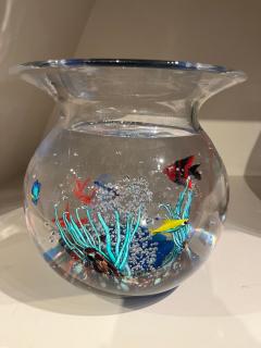 Murano Glass Fish Bowl by Raffaeli - 2859367
