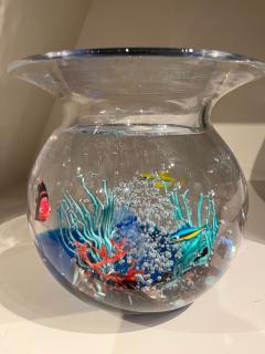 Murano Glass Fish Bowl by Raffaeli - 2859368