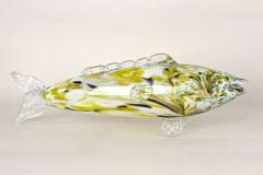 Murano Glass Fish Sculpture Multicolored Mid Century Italy ca 1950 - 4335877