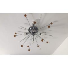 Murano Glass Flush Mount Sputnik - 4303437