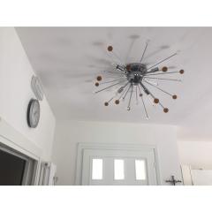Murano Glass Flush Mount Sputnik - 4303439