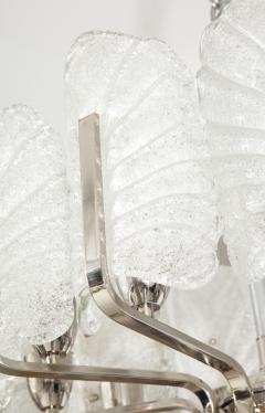 Murano Glass Leaf Chandelier - 1854548
