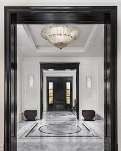 Murano Glass Leave Ceiling Light Chandelier - 2300952