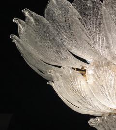 Murano Glass Leave Ceiling Light Chandelier - 3383482