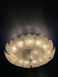 Murano Glass Leave Flush Mount or Ceiling Lights - 1602166