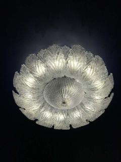 Murano Glass Leave Flush Mount or Ceiling Lights - 1602168