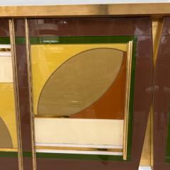 Murano Glass Leaves Sideboard - 4224610