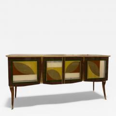 Murano Glass Leaves Sideboard - 4226931
