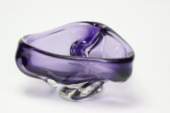 Murano Glass Lilac Color Vase or Bowl Italy 1960 - 2127481