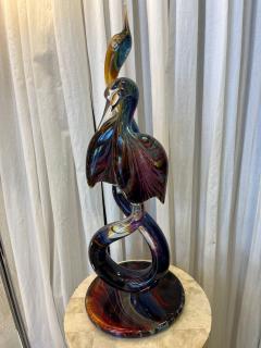 Murano Glass Lovers Herons - 2837467