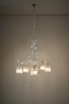 Murano Glass Octopus Five Light Chandelier 1930s - 4510524