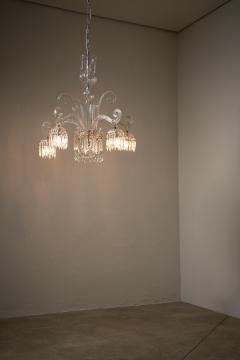 Murano Glass Octopus Five Light Chandelier 1930s - 4510525