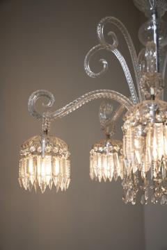 Murano Glass Octopus Five Light Chandelier 1930s - 4510528