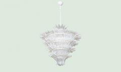 Murano Glass Palmette Chandelier - 2831840