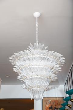 Murano Glass Palmette Chandelier - 2831844